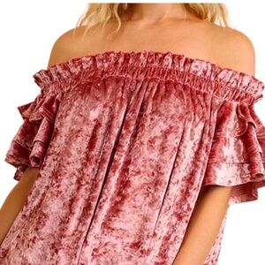 Anthropologie Off The Shoulder Top